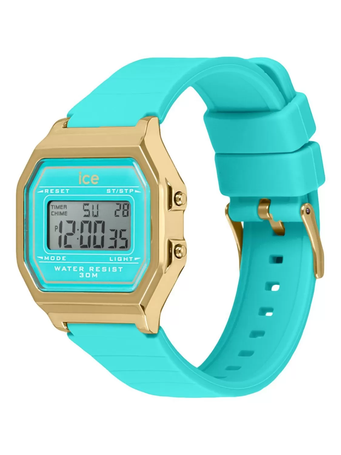 Ice-Watch Armbanduhr Ice Digit Retro Blue Curacao S | Herrenuhren