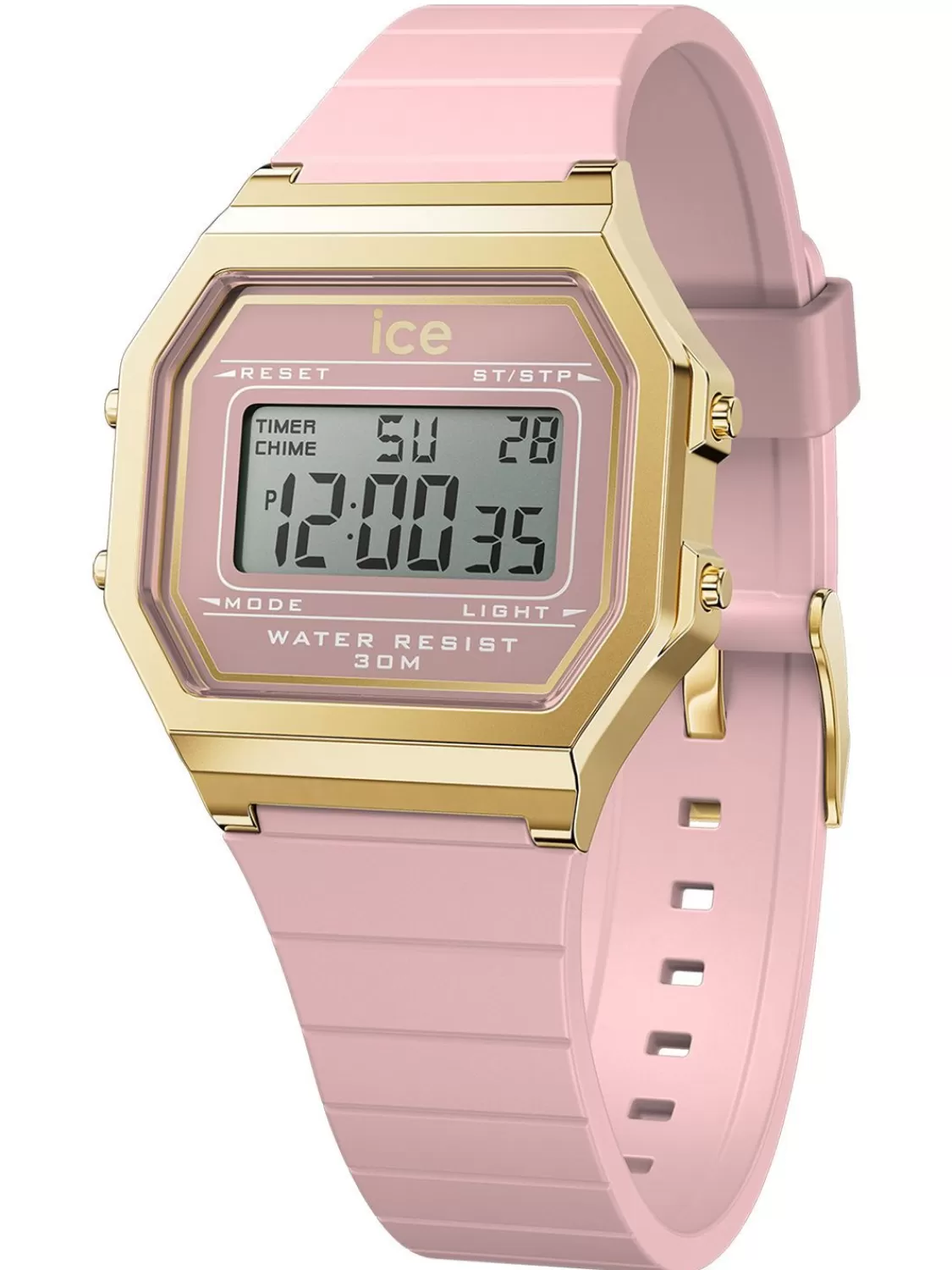 Ice-Watch Armbanduhr Ice Digit Retro Blush Pink S | Herrenuhren