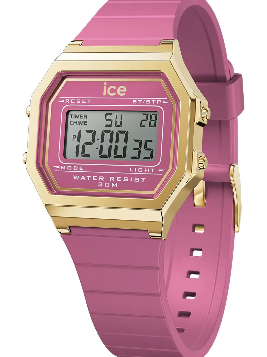 Ice-Watch Armbanduhr Ice Digit Retro Blush Violet S | Herrenuhren