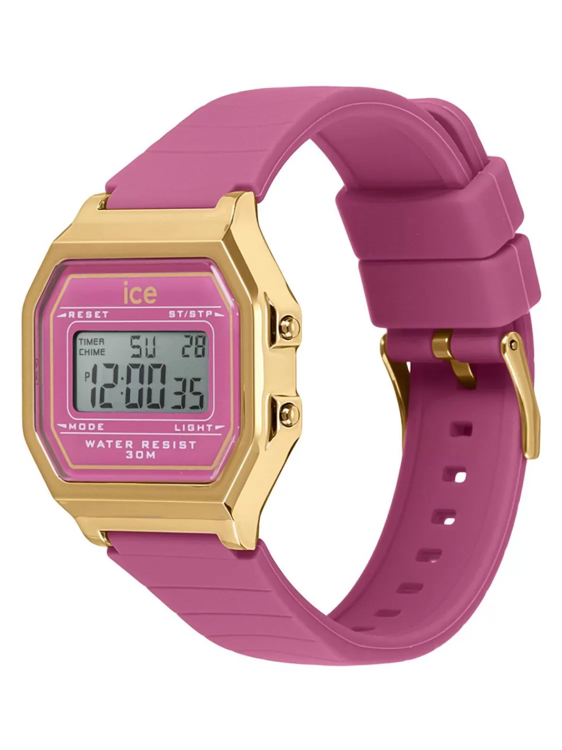 Ice-Watch Armbanduhr Ice Digit Retro Blush Violet S | Herrenuhren