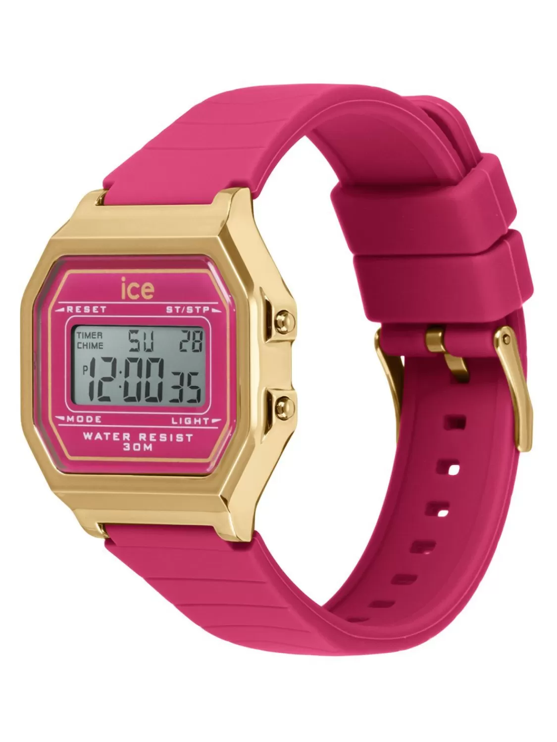 Ice-Watch Armbanduhr Ice Digit Retro Himbeer-Sorbet S | Herrenuhren