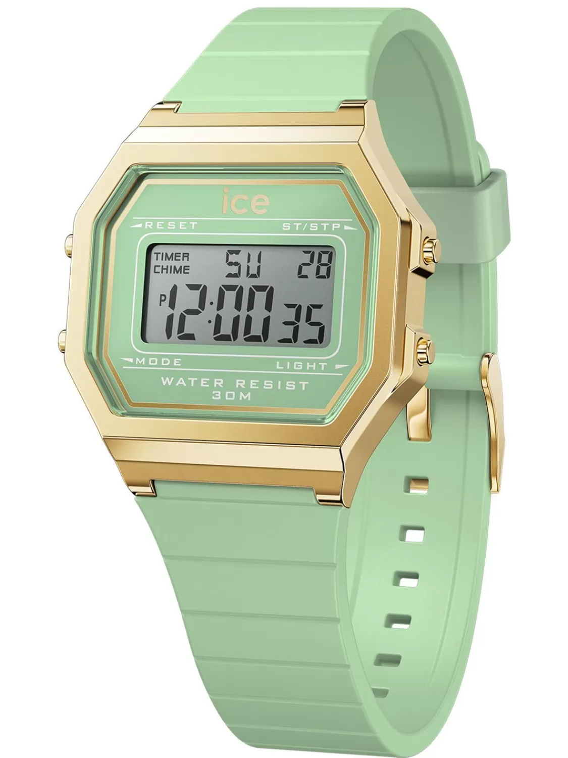 Ice-Watch Armbanduhr Ice Digit Retro Lagoon Green S | Herrenuhren