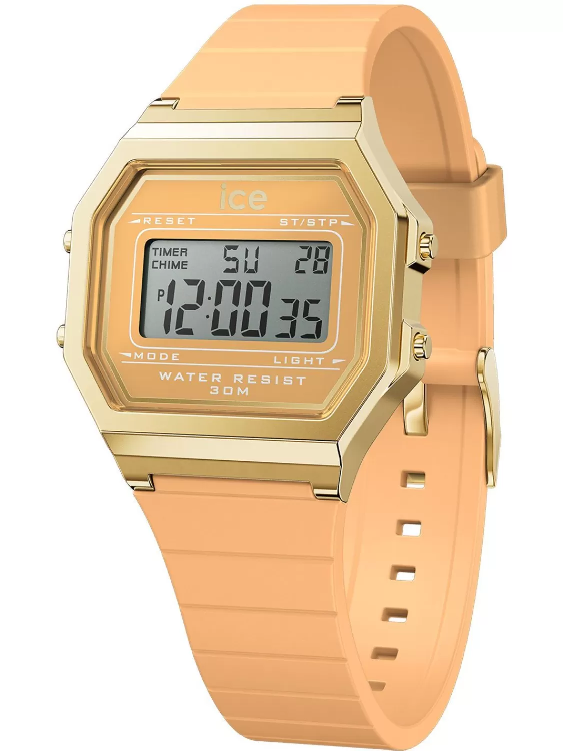 Ice-Watch Armbanduhr Ice Digit Retro Peach Skin S | Herrenuhren