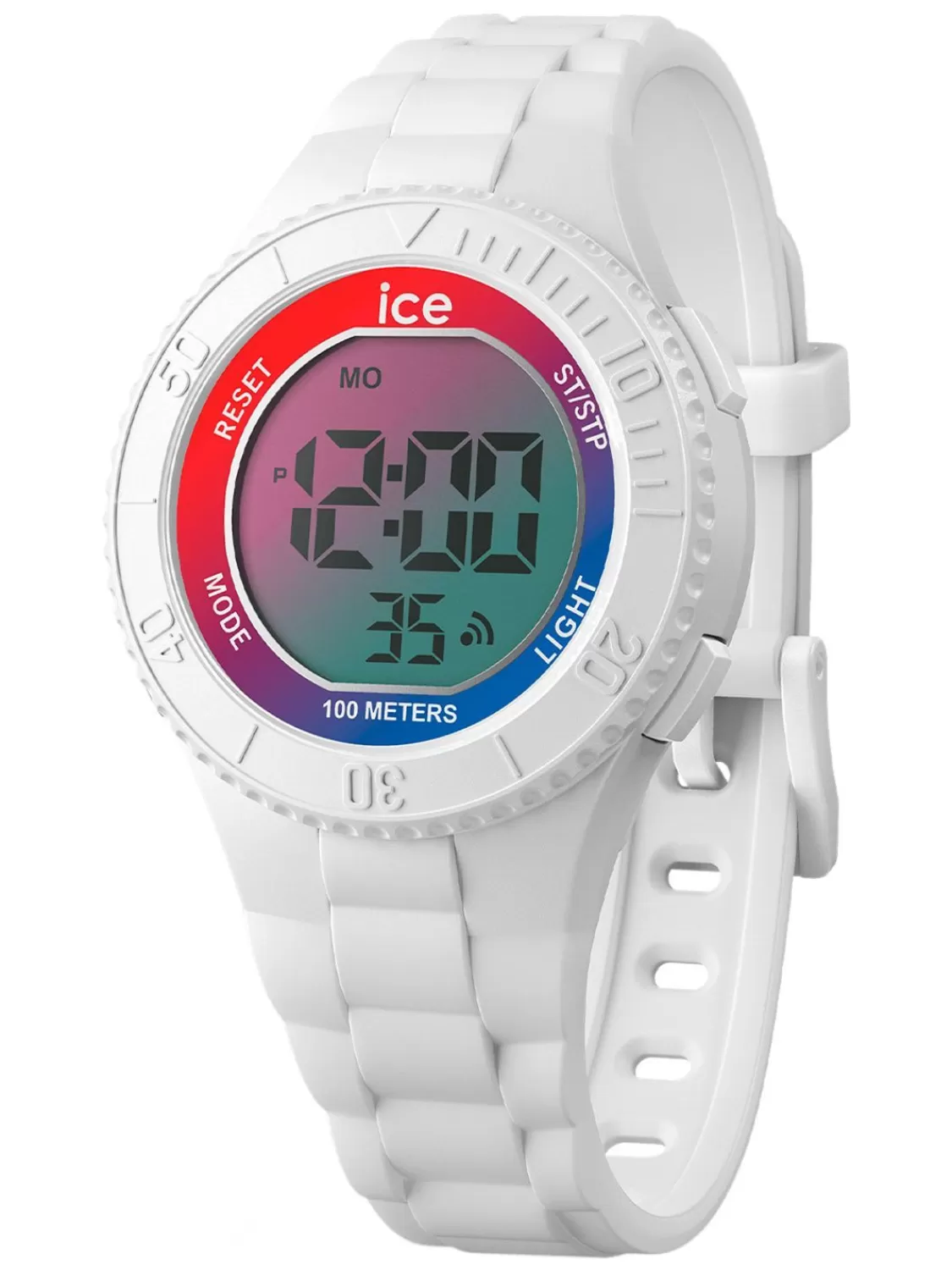 Ice-Watch Armbanduhr Ice Digit S Sonnenuntergang Regenbogen | Damenuhren