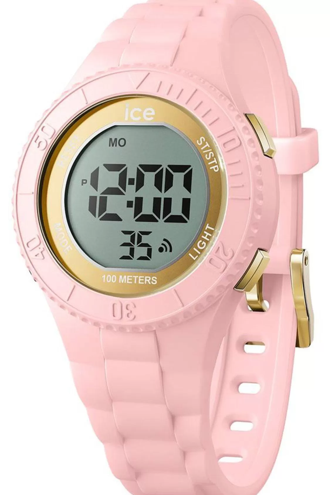 Ice-Watch Damen- Und Jugenduhr Ice Digit S Rosa/Goldfarben | Damenuhren