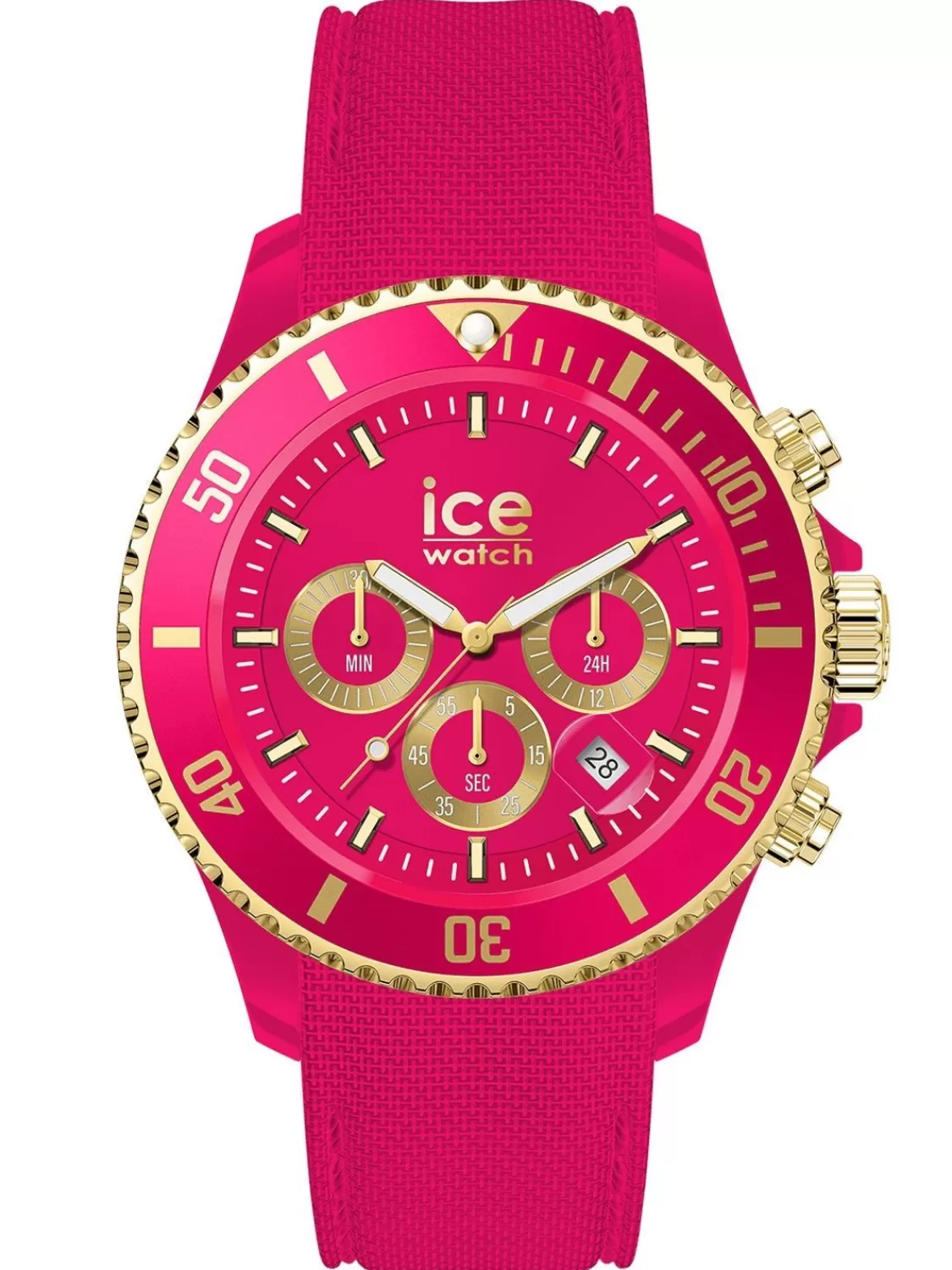 Ice-Watch Damenuhr Ice Chrono M Pink | Damenuhren