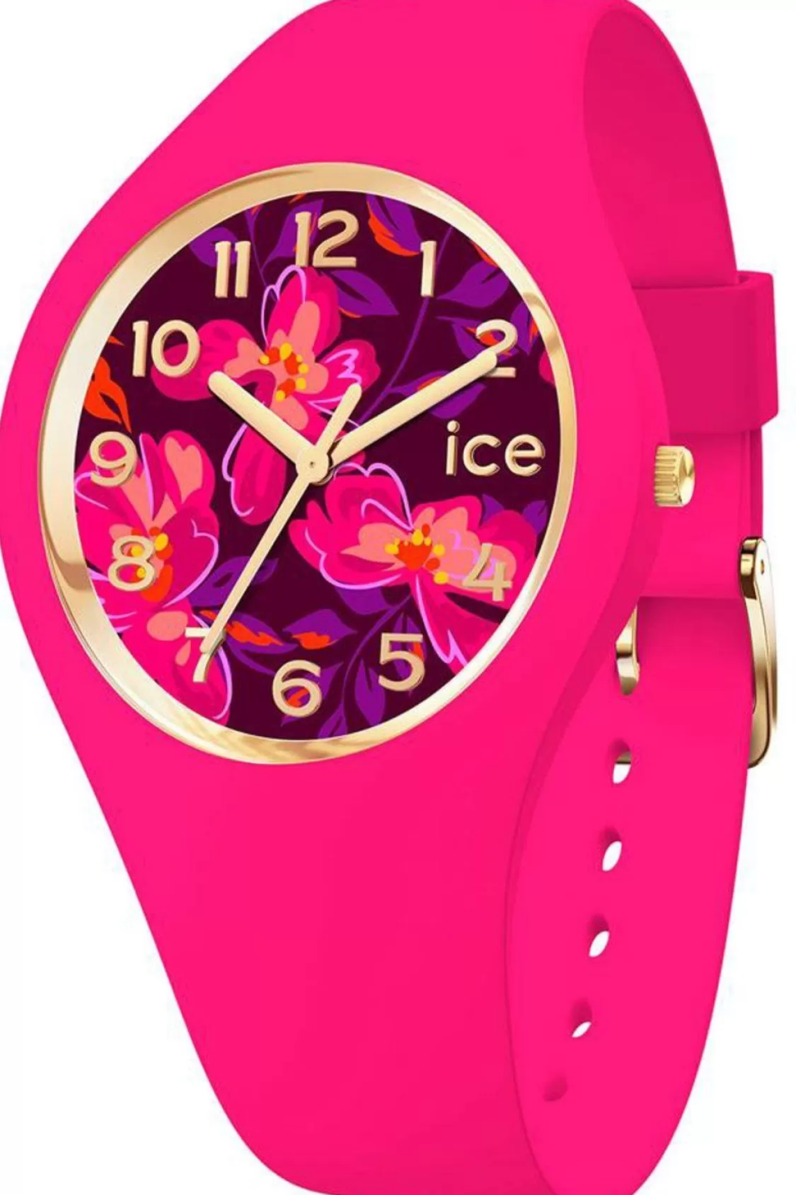 Ice-Watch Damenuhr Ice Flower S Fuchsia Blute | Damenuhren