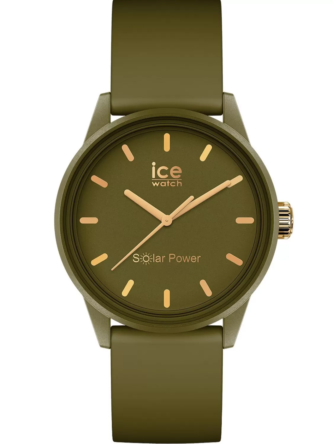 Ice-Watch Damenuhr Ice Solar Power S Khaki | Damenuhren