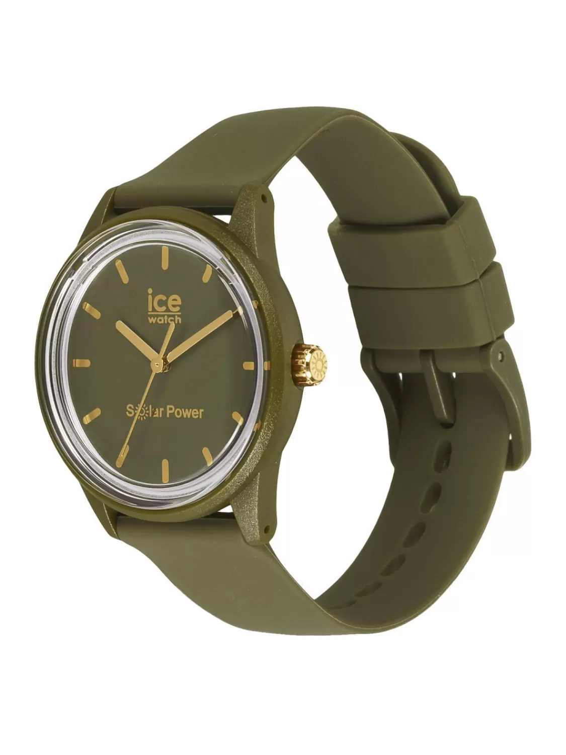 Ice-Watch Damenuhr Ice Solar Power S Khaki | Damenuhren