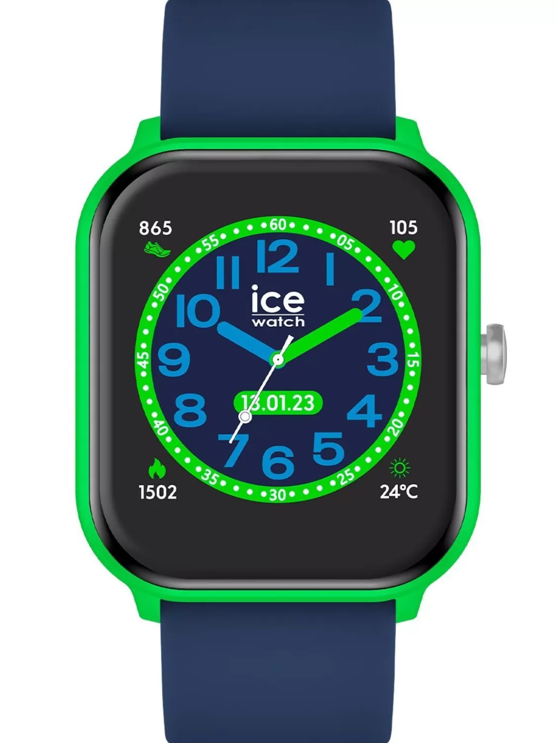 Ice-Watch Kinder-Smartwatch Ice Smart Junior Grun/Blau | Kinderuhren