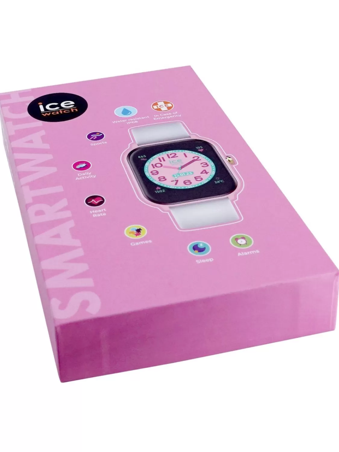 Ice-Watch Kinder-Smartwatch Ice Smart Junior Pink/Weis | Kinderuhren