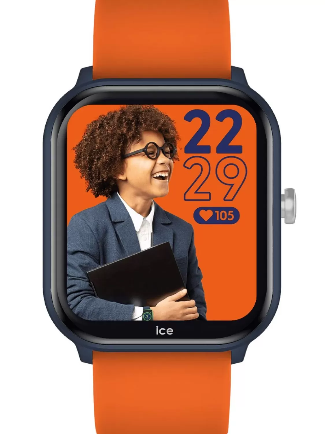 Ice-Watch Kinder-Smartwatch Ice Smart Two Blau/Orange | Kinderuhren