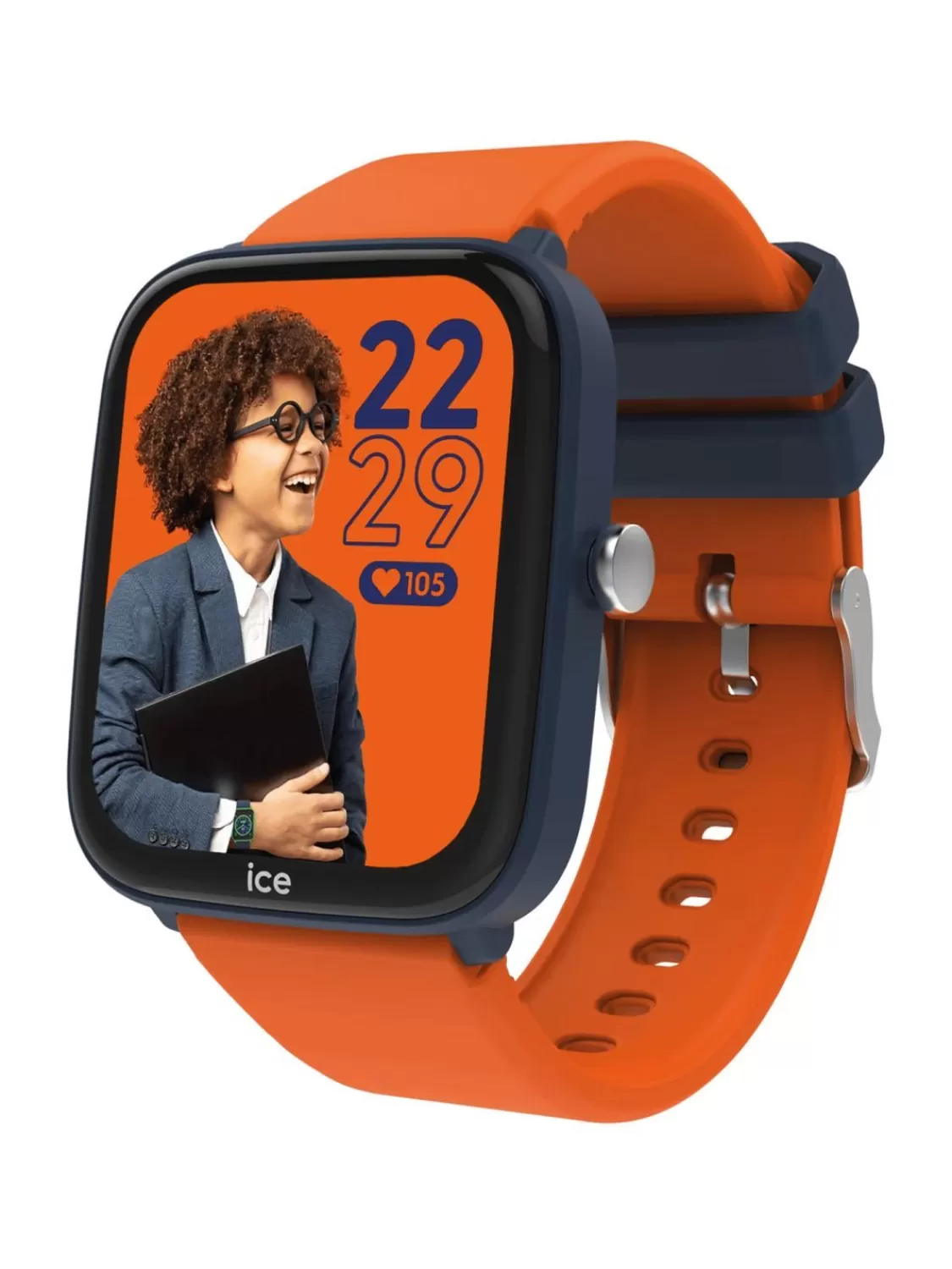 Ice-Watch Kinder-Smartwatch Ice Smart Two Blau/Orange | Kinderuhren