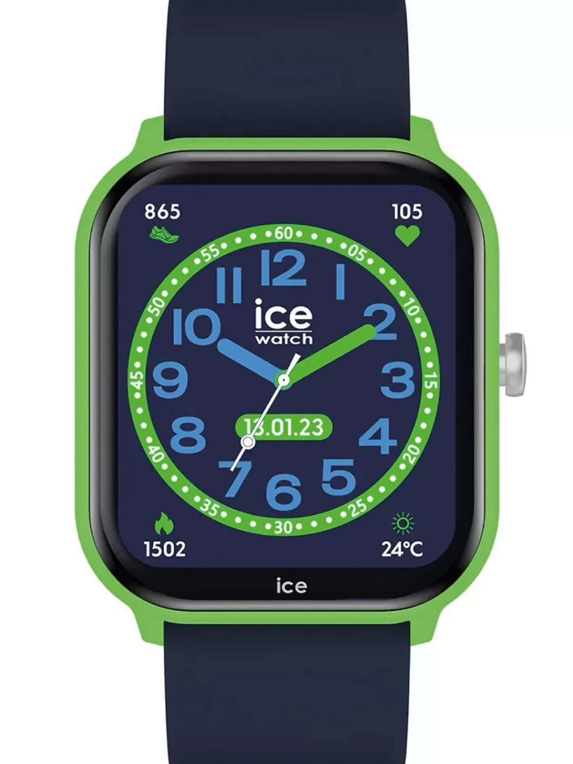 Ice-Watch Kinder-Smartwatch Ice Smart Two Grun/Blau | Kinderuhren