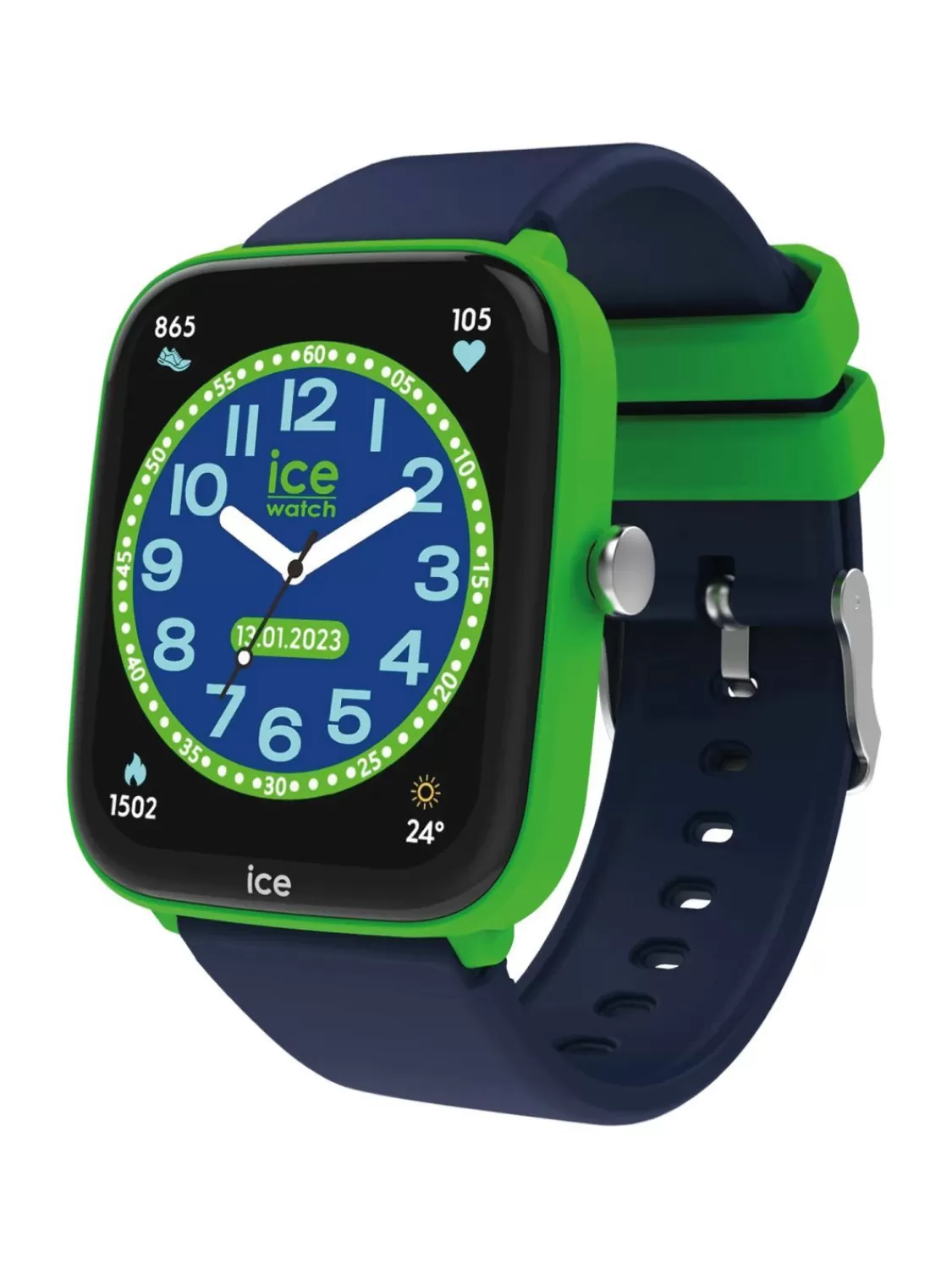 Ice-Watch Kinder-Smartwatch Ice Smart Two Grun/Blau | Kinderuhren