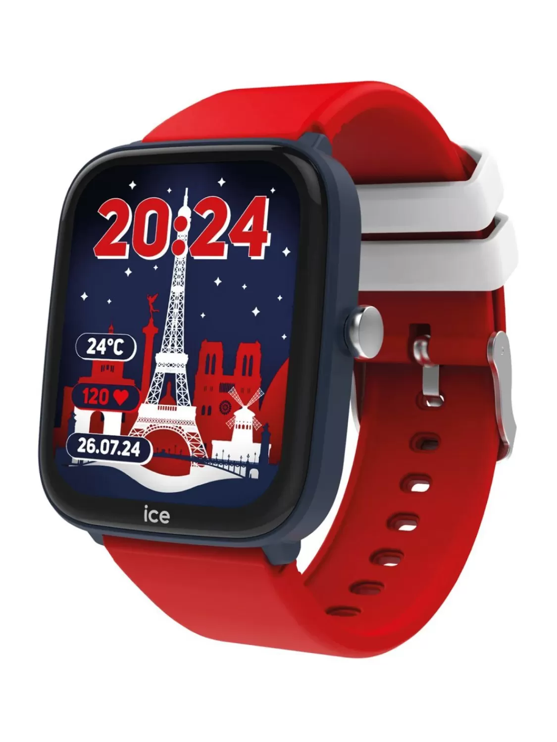 Ice-Watch Smartwatch Fur Kinder Ice Smart Two Blau/Rot | Kinderuhren