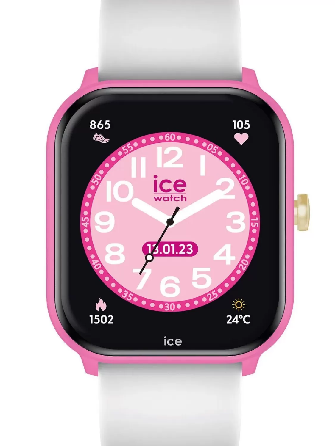 Ice-Watch Smartwatch Fur Kinder Ice Smart Two Pink/Weis | Kinderuhren