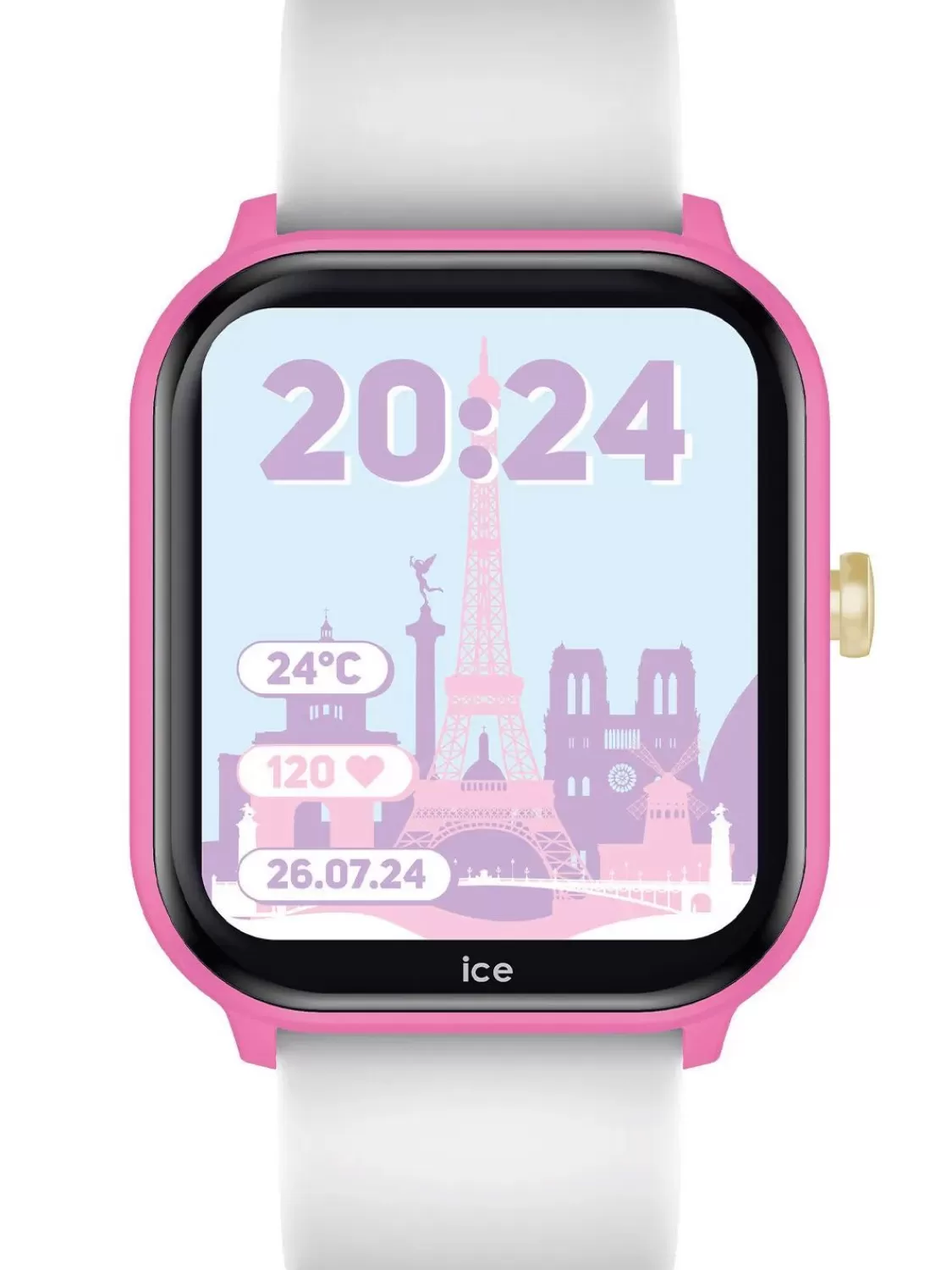 Ice-Watch Smartwatch Fur Kinder Ice Smart Two Pink/Weis | Kinderuhren