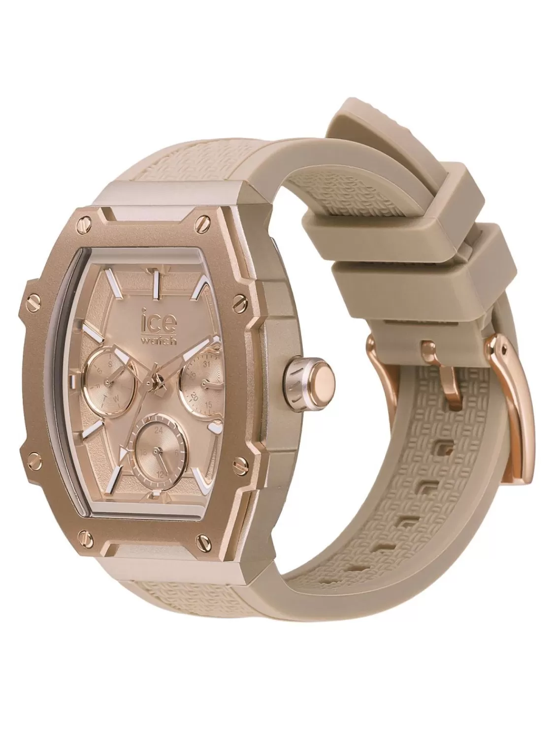 Ice-Watch Unisexuhr Multifunktion Ice Boliday S Zeitloses Taupe | Herrenuhren