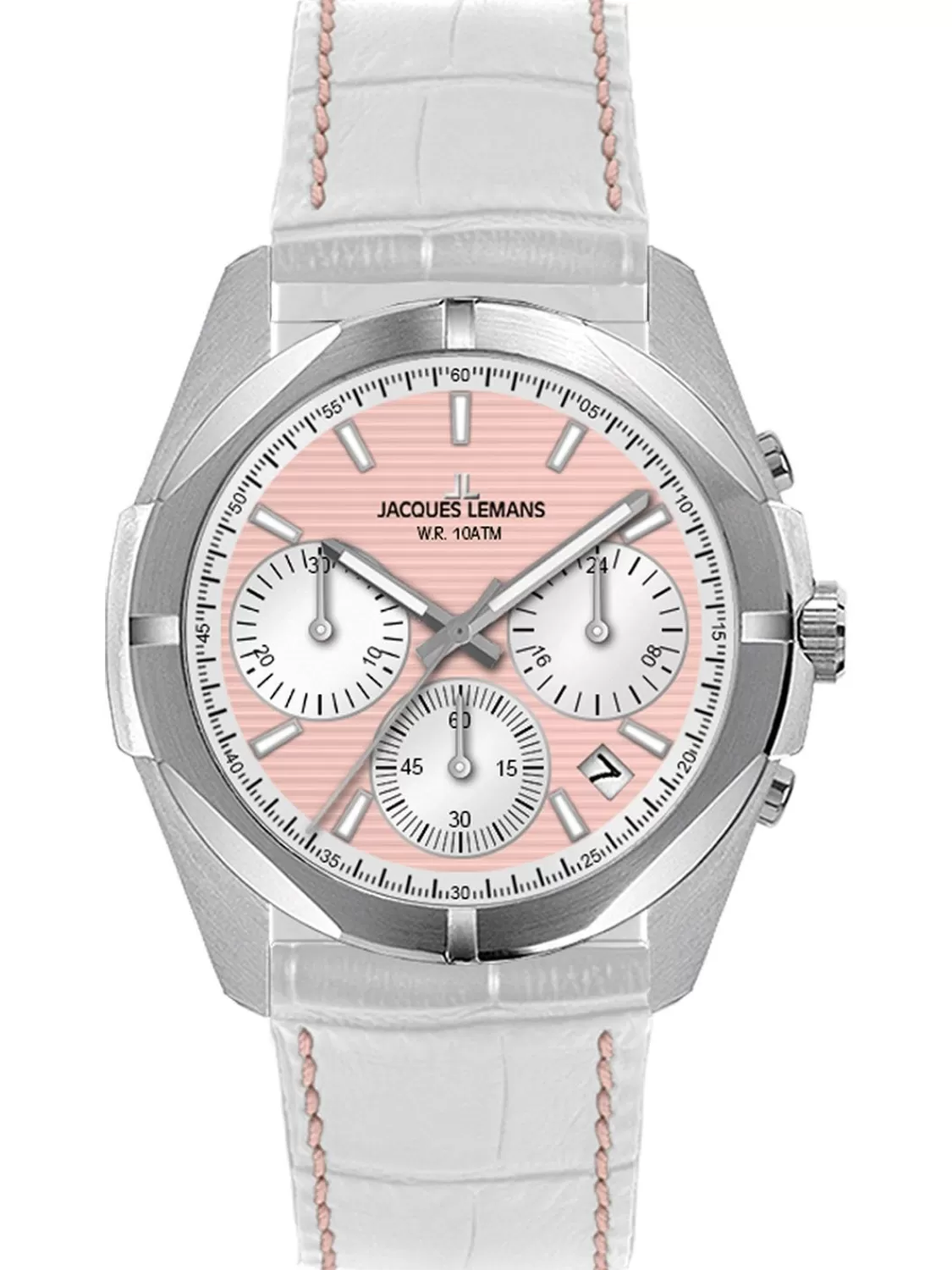 Jacques Lemans Damenuhr Chronograph Melbourne 10 Bar Wasserdicht | Damenuhren