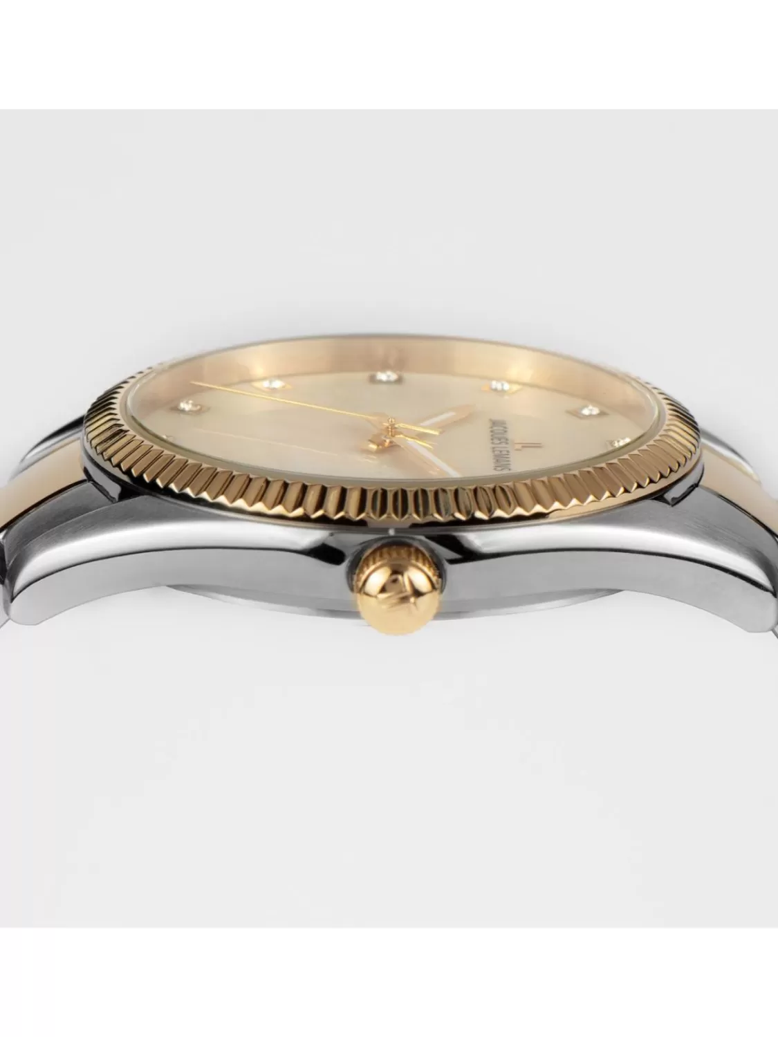 Jacques Lemans Damenuhr Derby Bicolor/Perlmutt | Damenuhren