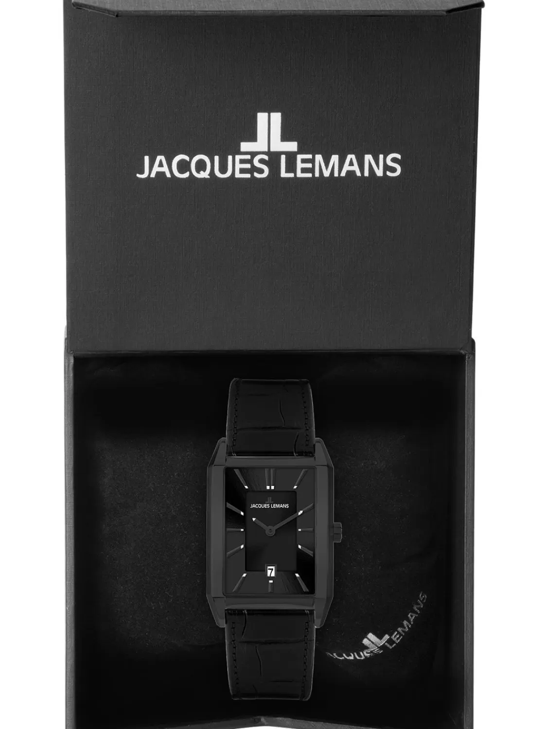 Jacques Lemans Herren-Armbanduhr Quarz Schwarz | Herrenuhren