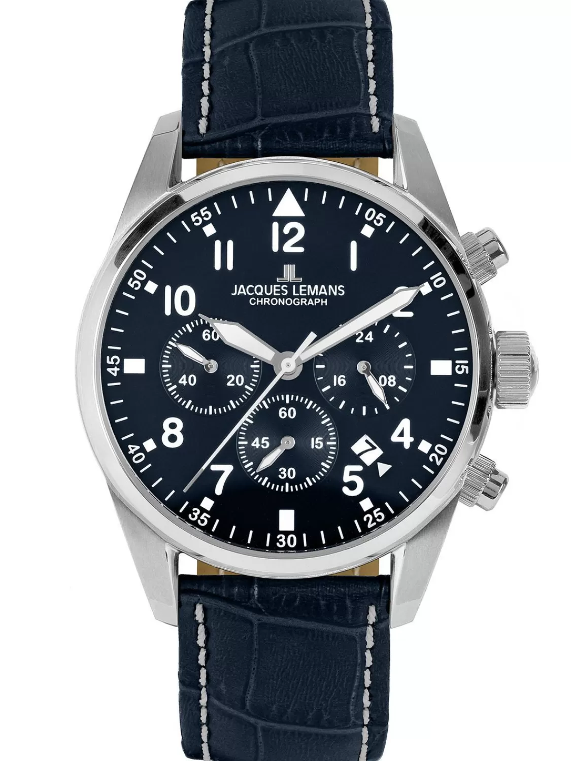 Jacques Lemans Herrenuhr Chronograph Barcelona Blau | Herrenuhren