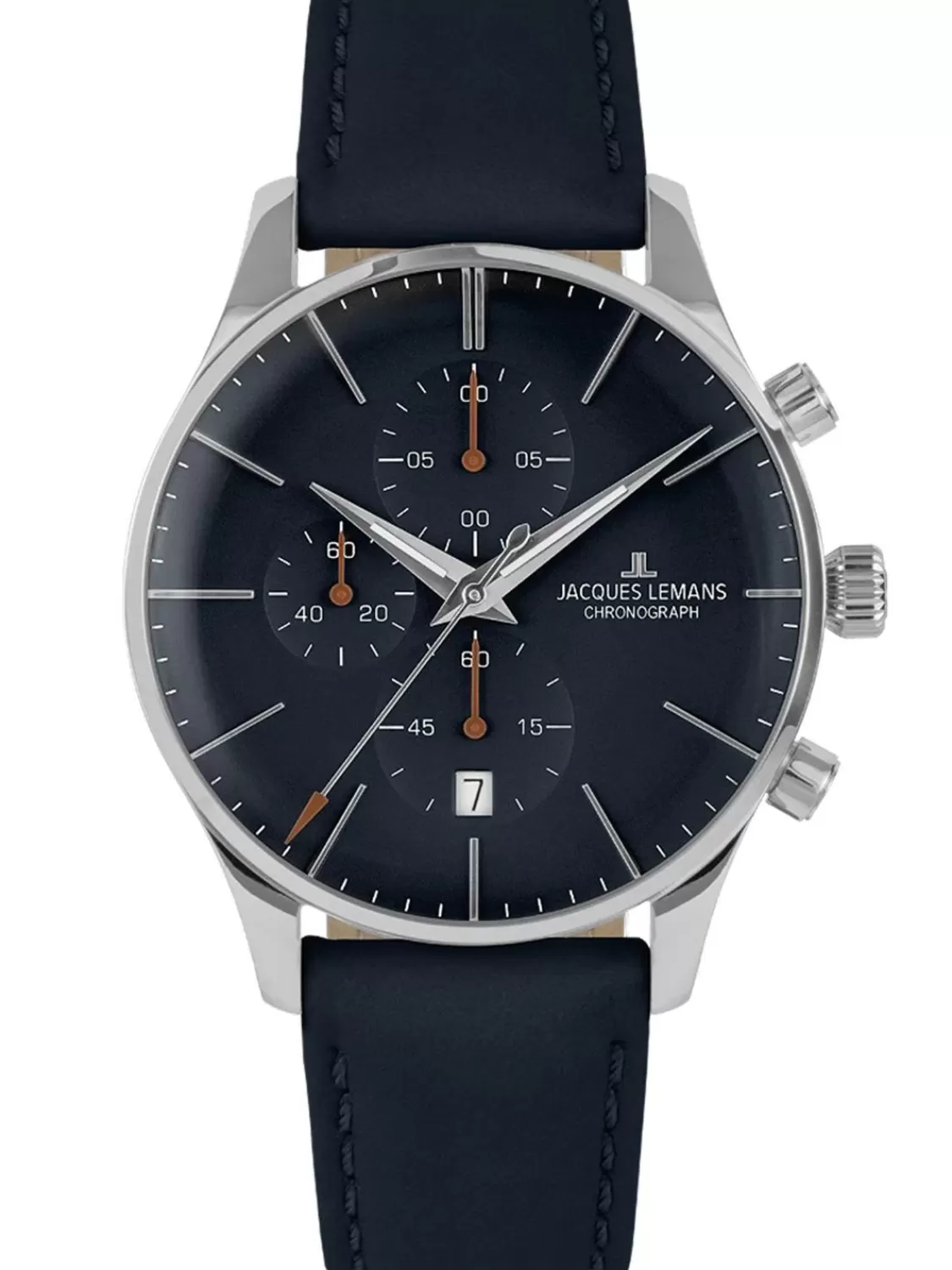 Jacques Lemans Herrenuhr Chronograph London Blau | Herrenuhren