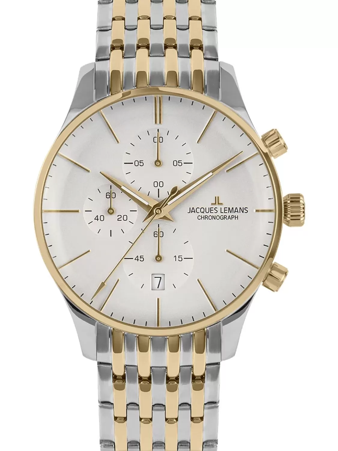 Jacques Lemans Herrenuhr Chronograph London Zweifarbig | Herrenuhren