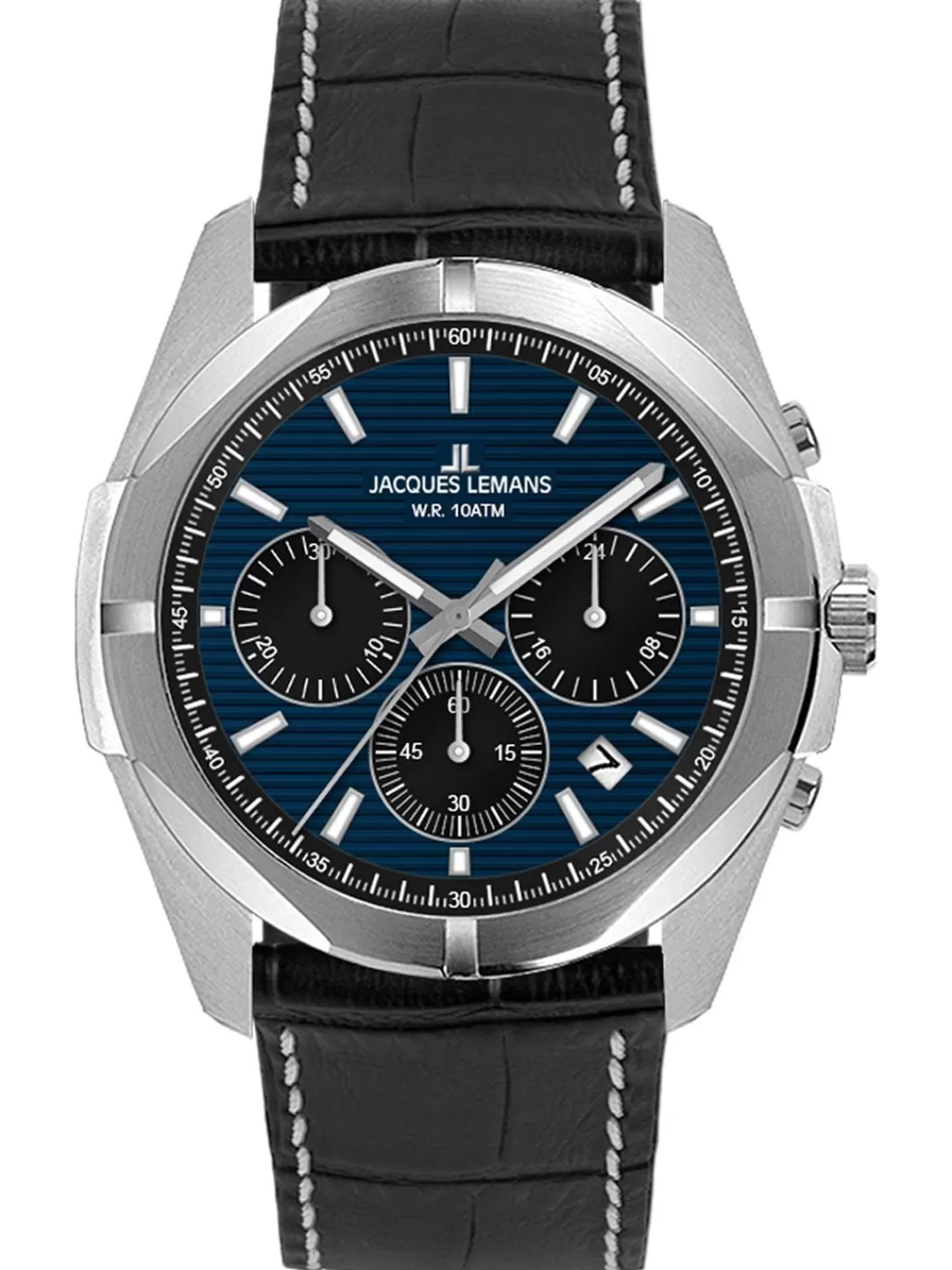 Jacques Lemans Herrenuhr Chronograph Melbourne 10 Bar Wasserdicht | Herrenuhren