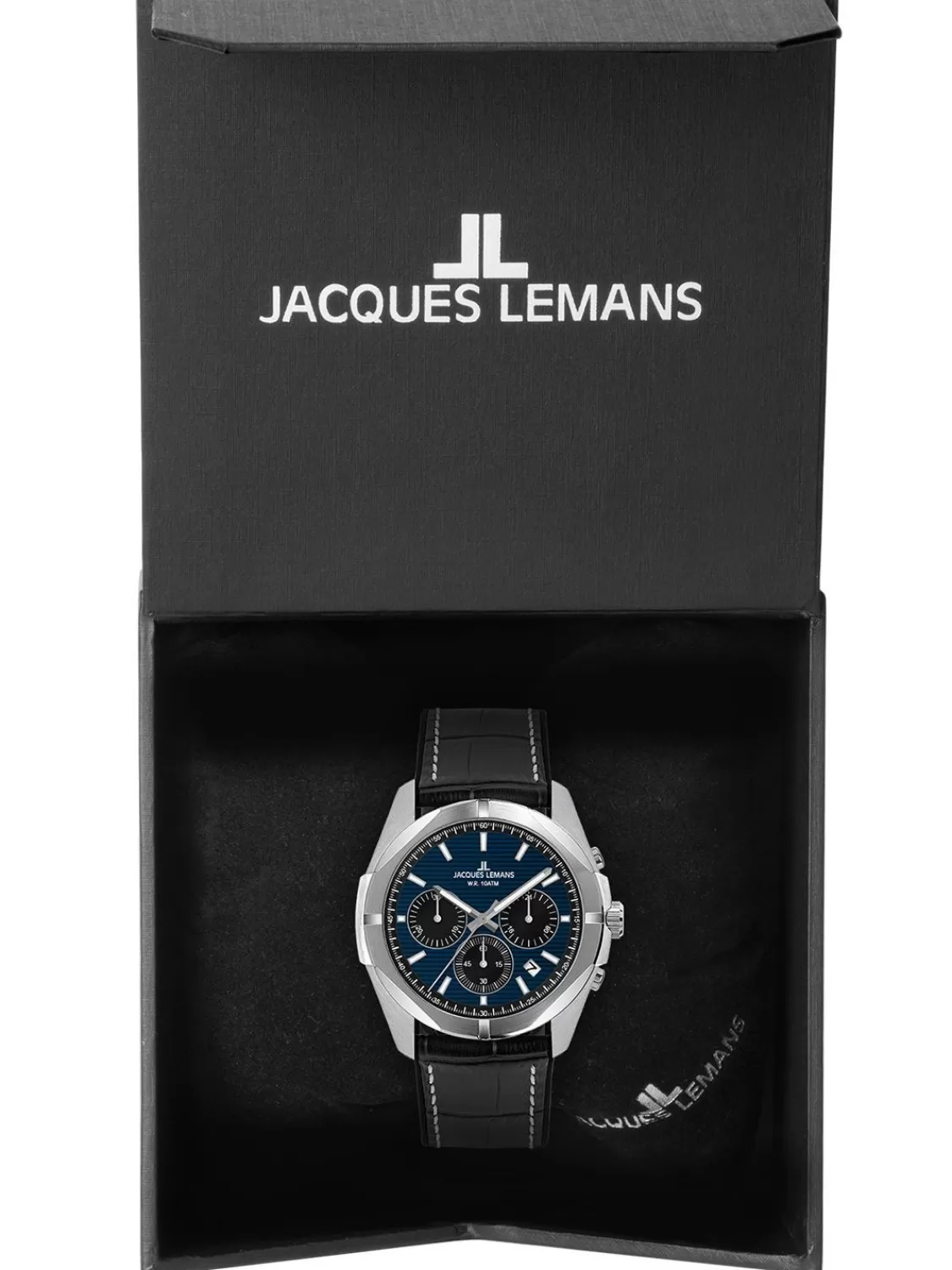 Jacques Lemans Herrenuhr Chronograph Melbourne 10 Bar Wasserdicht | Herrenuhren