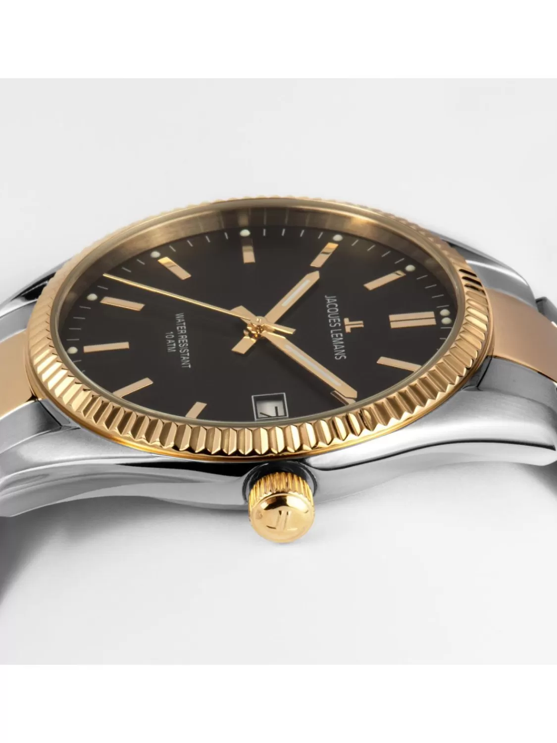 Jacques Lemans Herrenuhr Derby Bicolor/Schwarz | Herrenuhren