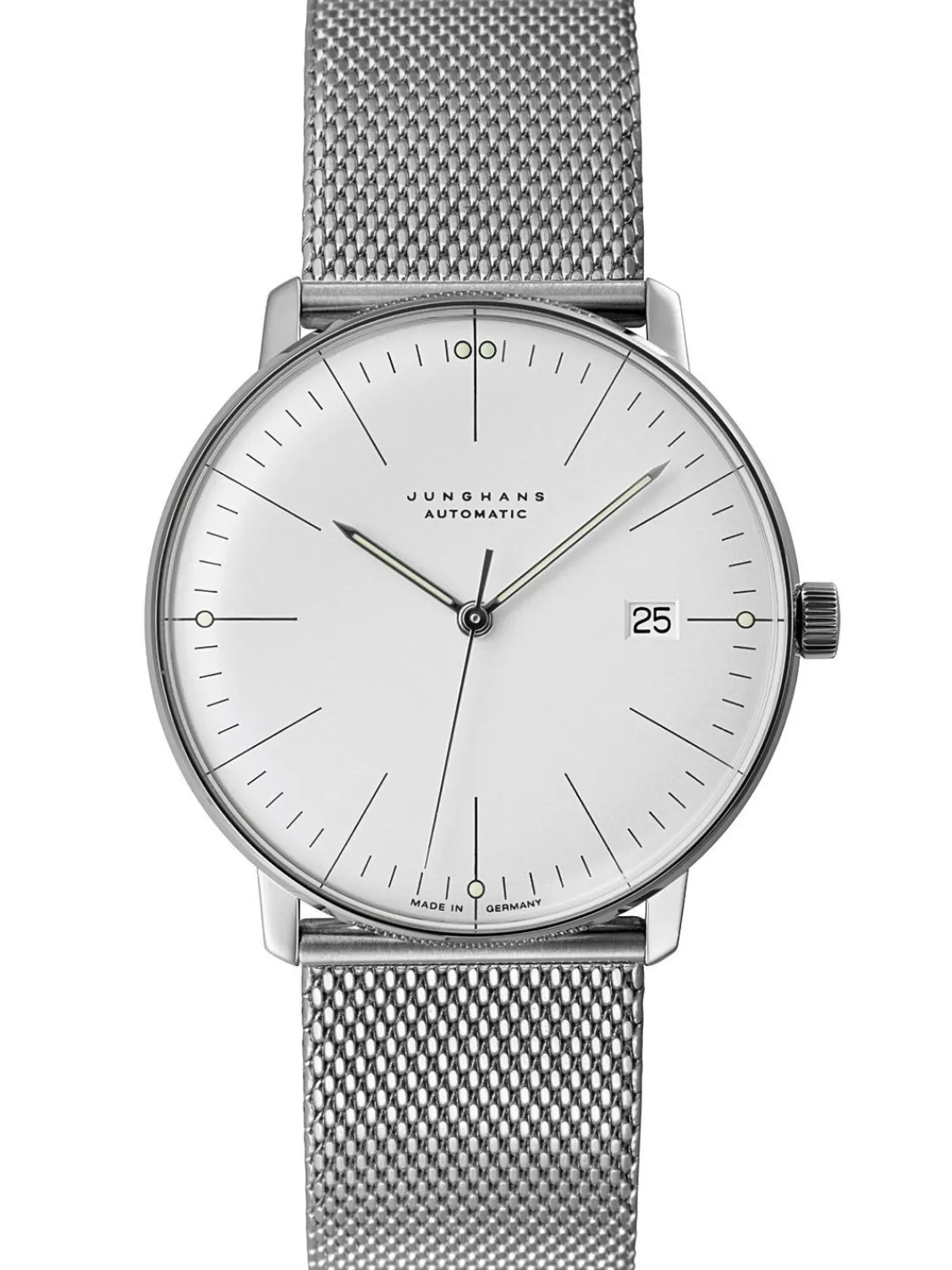 Junghans Max Bill Automatikuhr Mit Saphirglas Silber | Herrenuhren