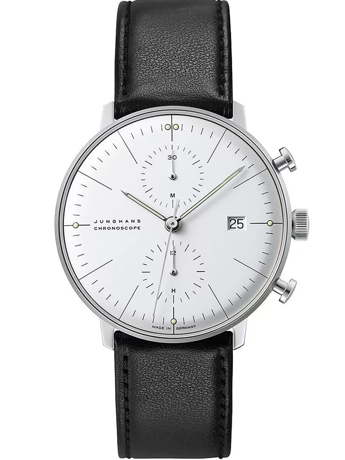 Junghans Max Bill Chronoscope Herrenuhr Mit Saphirglas | Herrenuhren