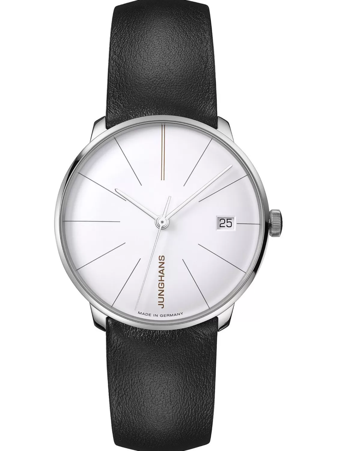 Junghans Meister Fein Damenuhr Kleine Automatic Braun/Stahl | Damenuhren