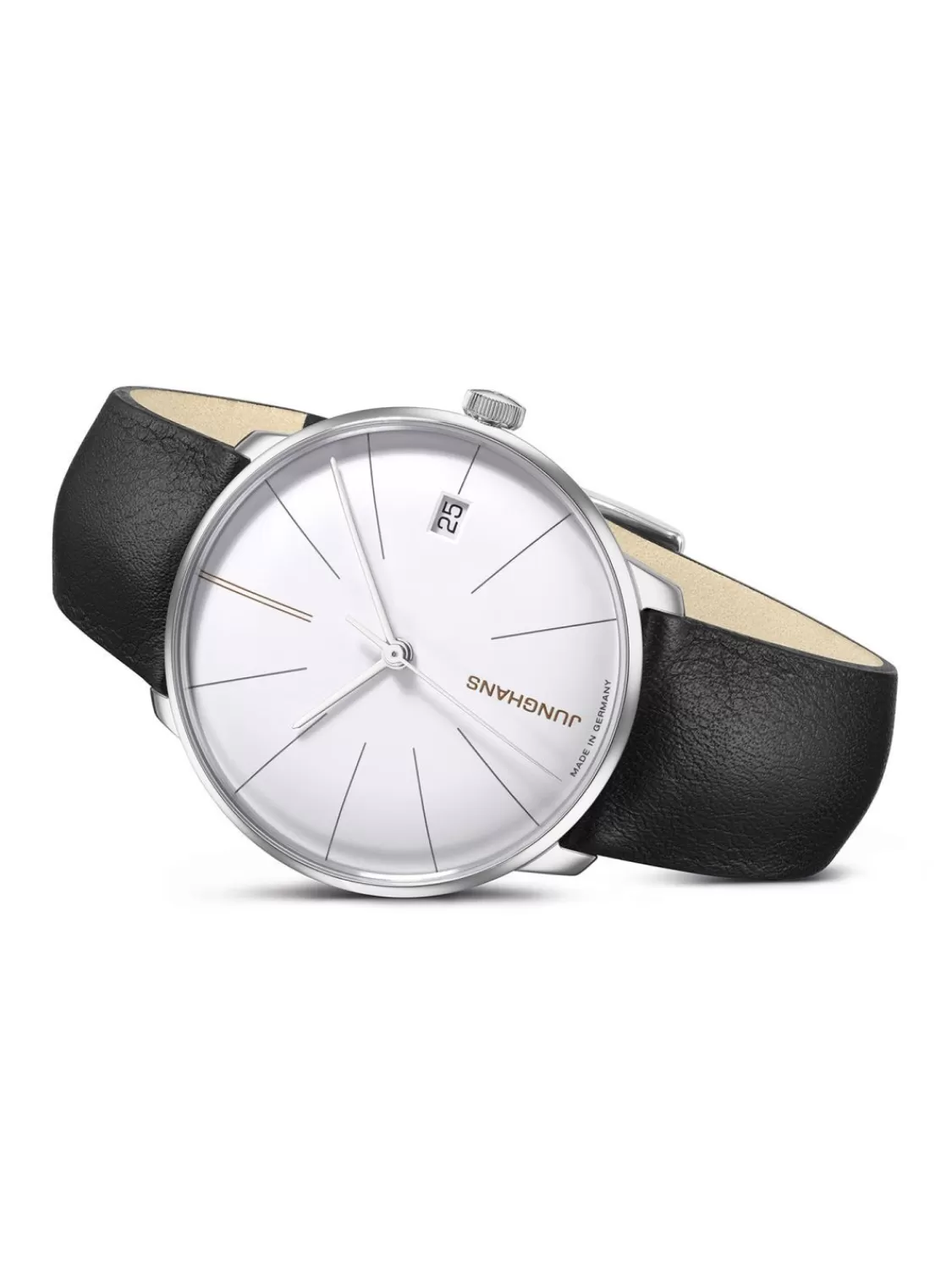 Junghans Meister Fein Damenuhr Kleine Automatic Braun/Stahl | Damenuhren