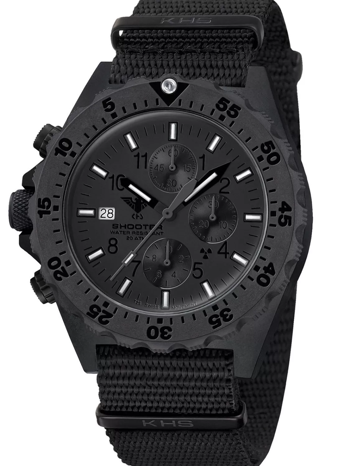 KHS Herren-Armbanduhr Shooter Mkii Chronograph Xtac | Herrenuhren