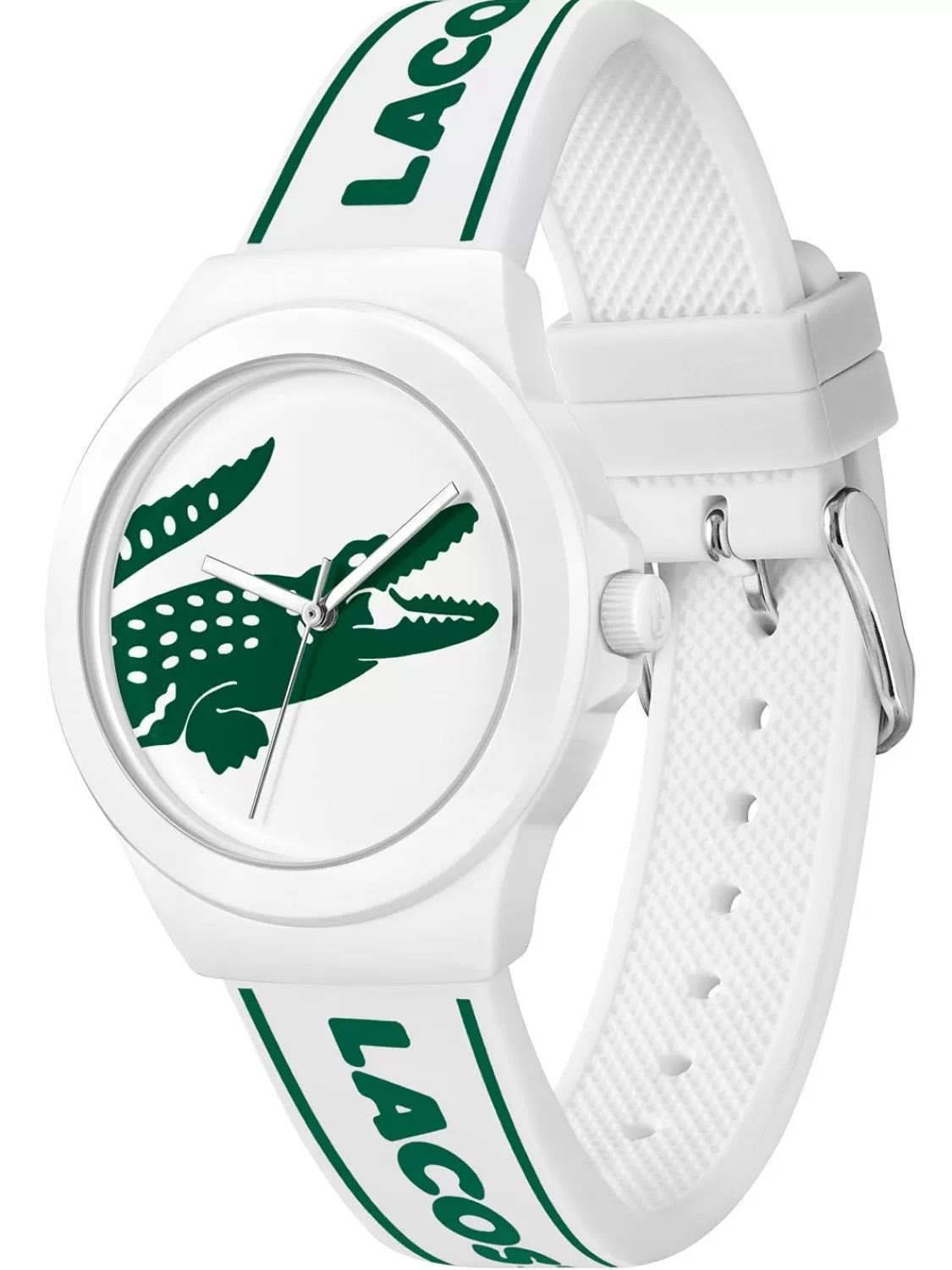 Lacoste Damen-Armbanduhr Neocroc Weis/Grun | Damenuhren