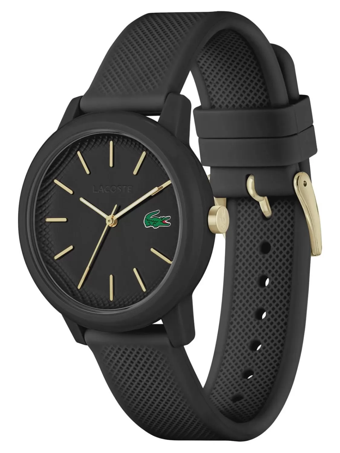 Lacoste Damenuhr .12.12 Ladies Schwarz | Damenuhren