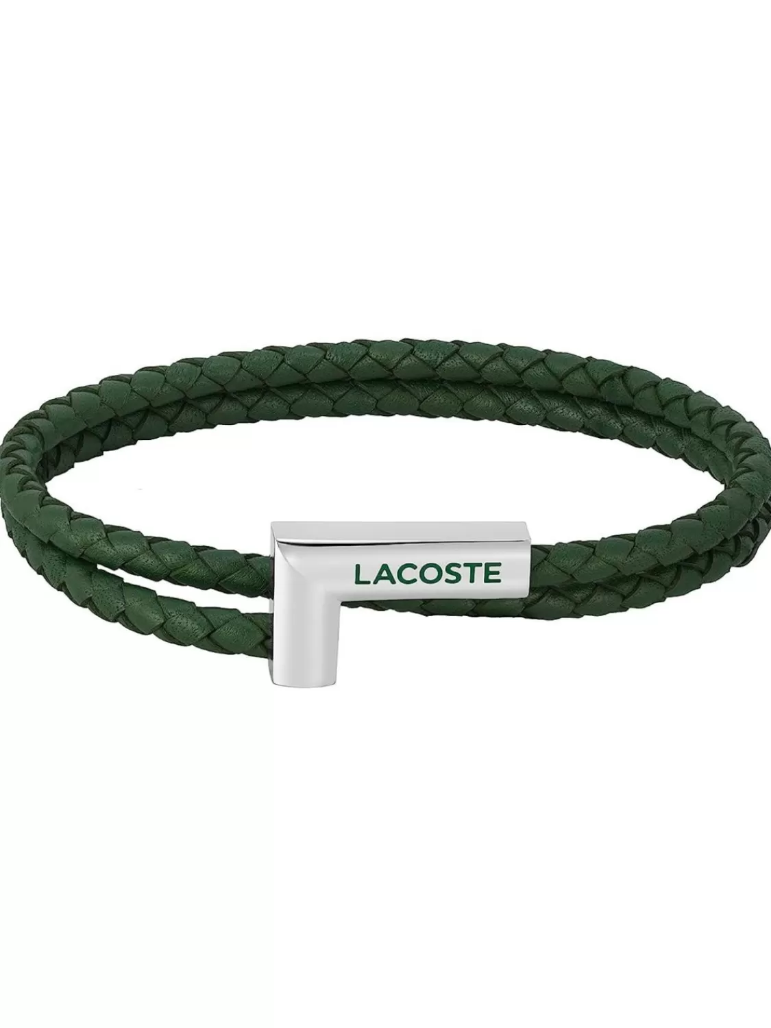 Lacoste Herrenarmband Swarm Leder Grun | Herrenschmuck