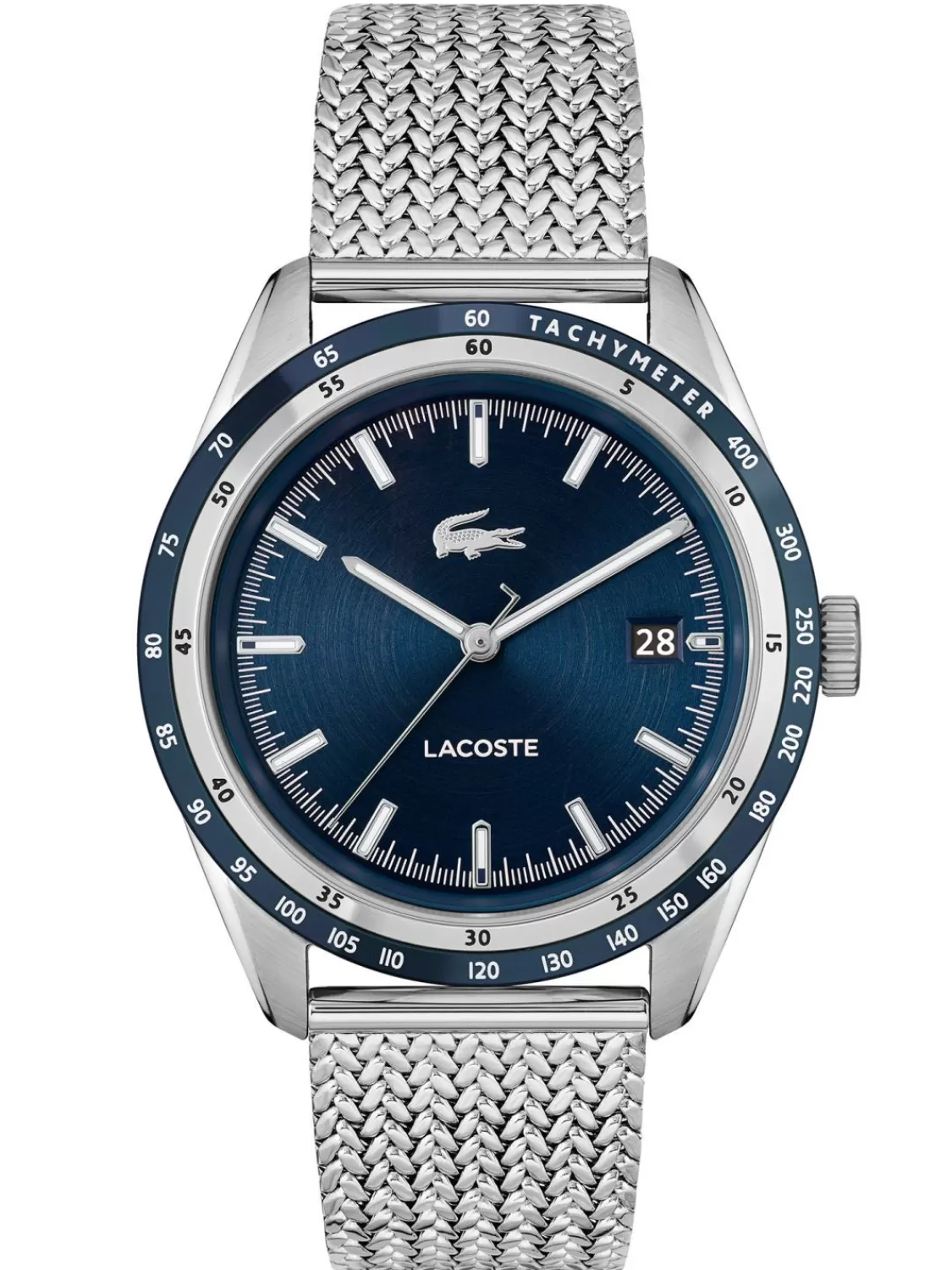 Lacoste Herren-Armbanduhr Everett Stahl/Blau | Herrenuhren