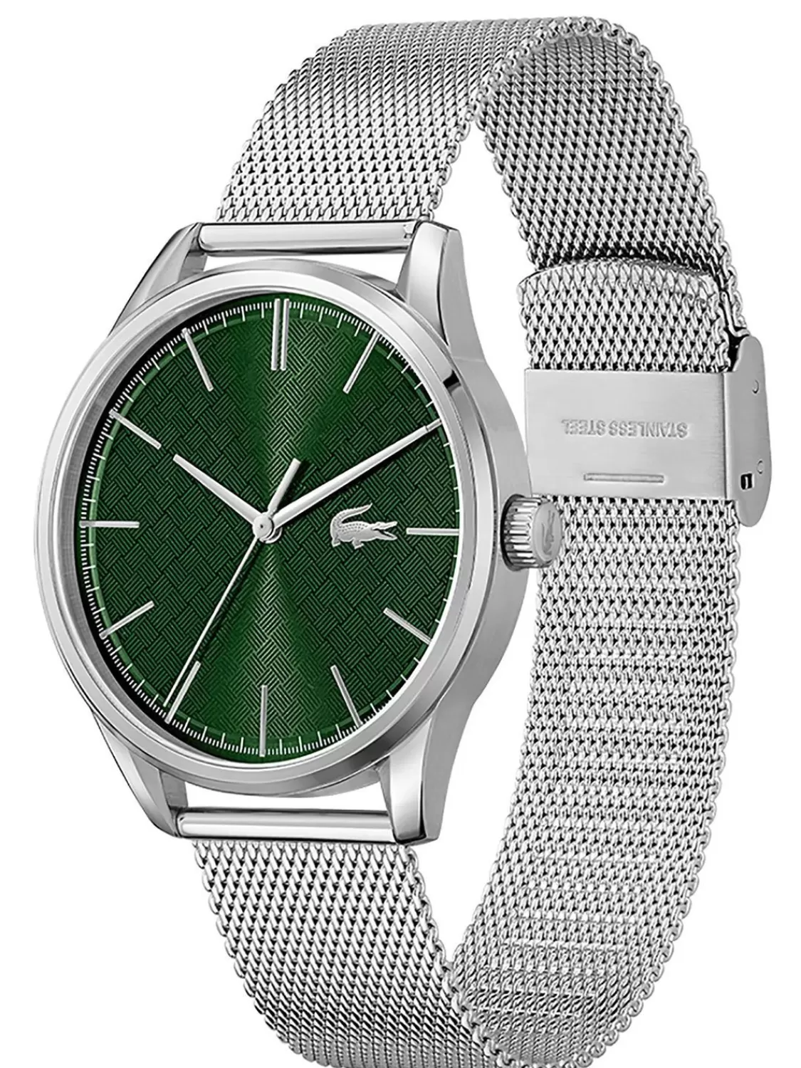 Lacoste Herrenuhr Vienna Stahl/Grun | Herrenuhren