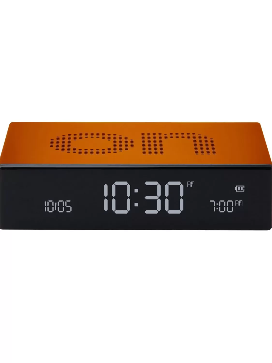 Lexon Digitalwecker Flip Premium Orange | Wecker