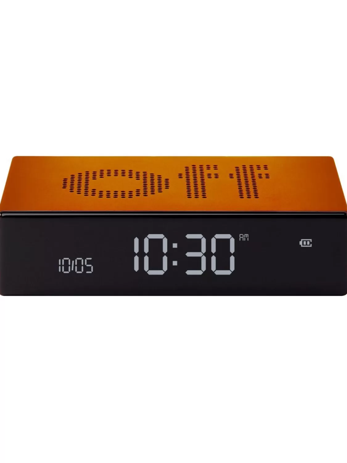 Lexon Digitalwecker Flip Premium Orange | Wecker