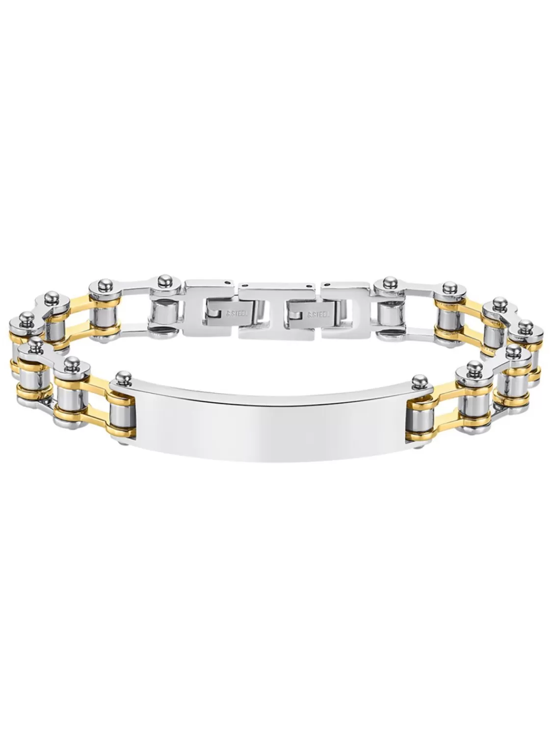 Lotus Herren Kettenglieder-Armband Edelstahl Bicolor | Herrenschmuck