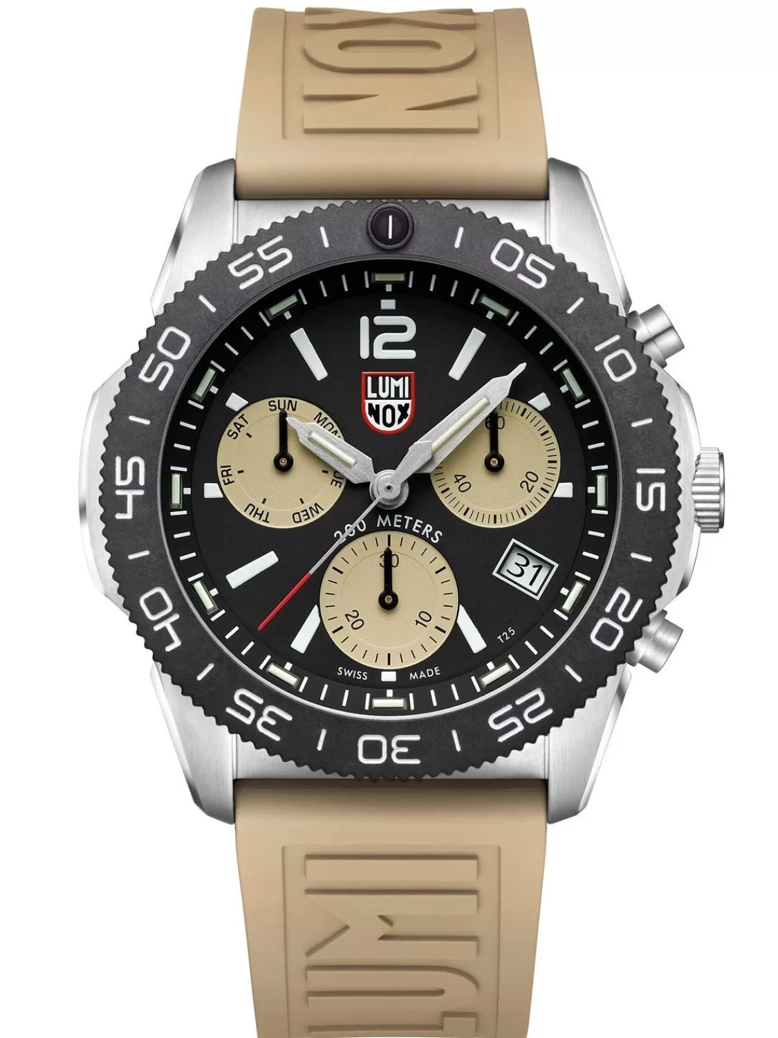 Luminox Herrenuhr Chronograph Pacific Diver Beige/Schwarz | Herrenuhren