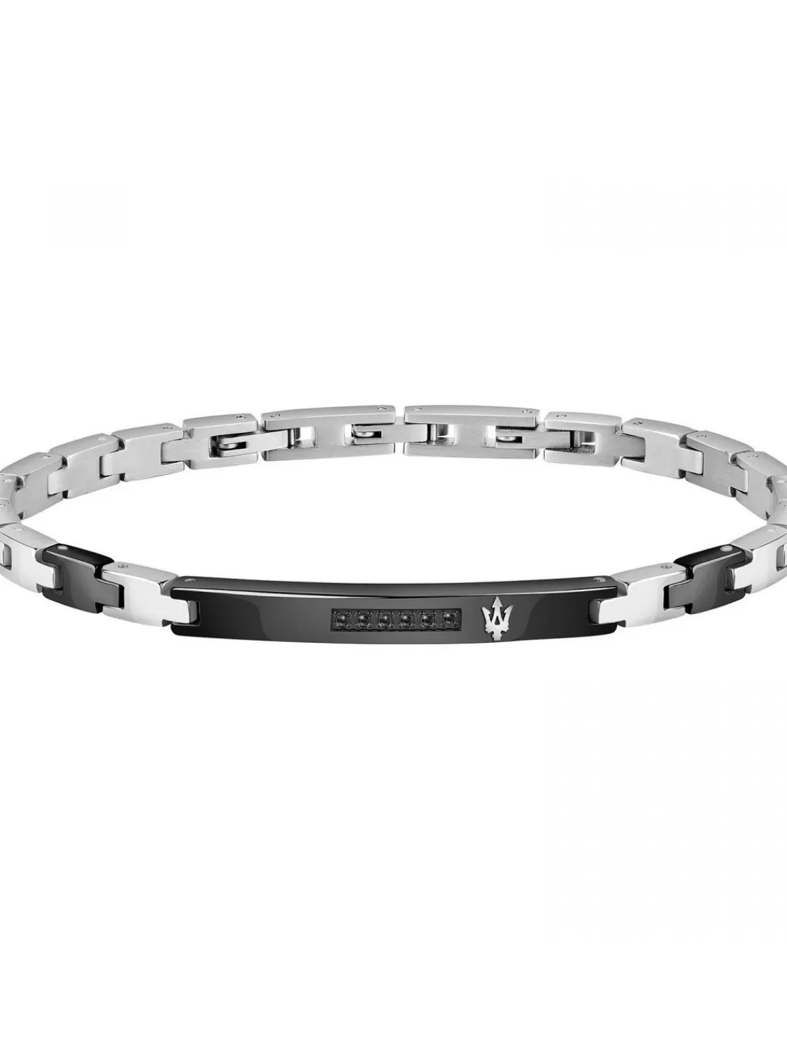 Maserati Herren-Armband Diamant Edelstahl | Herrenschmuck