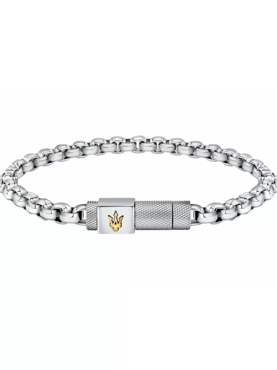 Maserati Herren-Armband Edelstahl Erbskette | Herrenschmuck