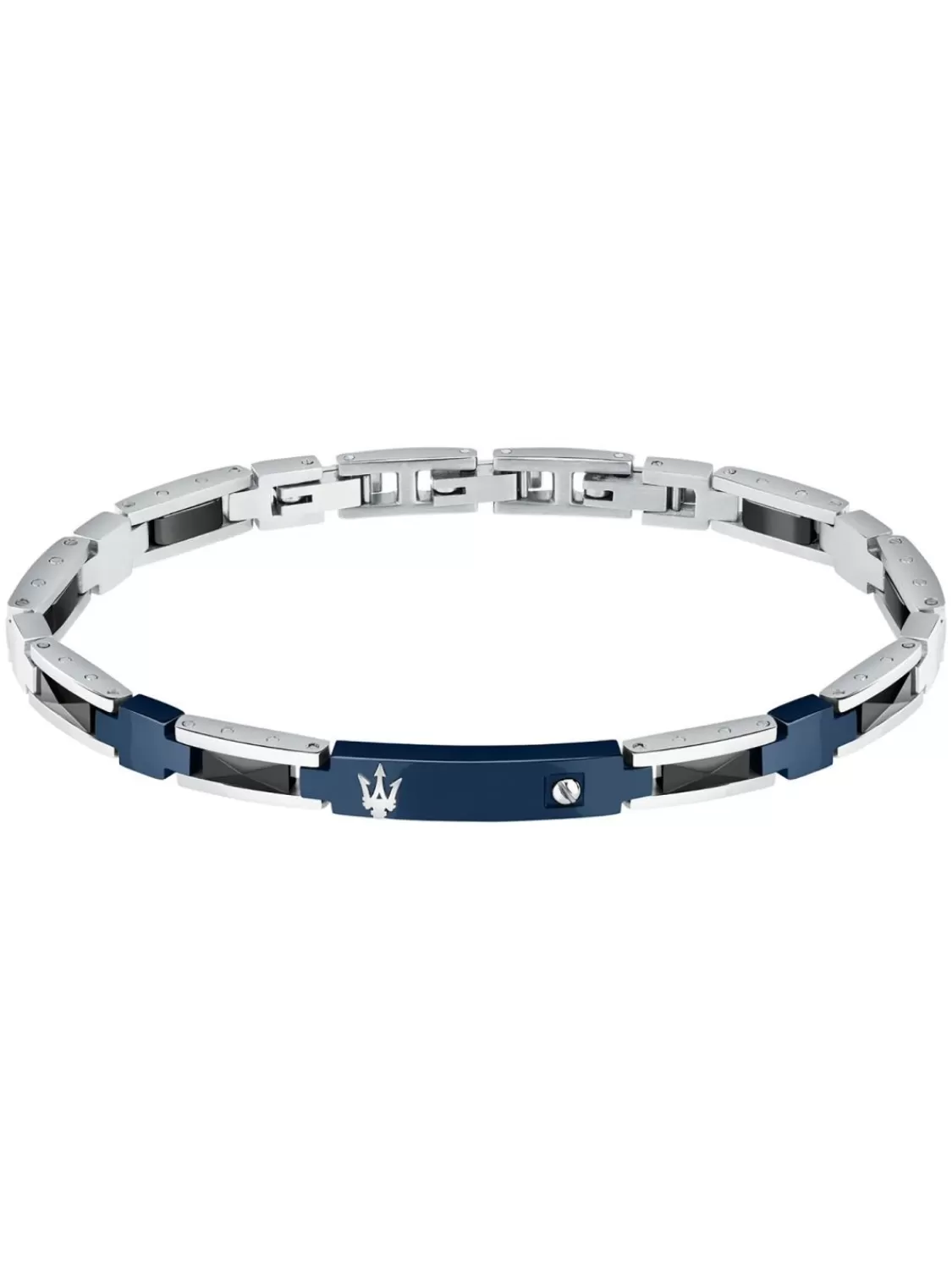 Maserati Herren-Armband Edelstahl Mit Keramik | Herrenschmuck