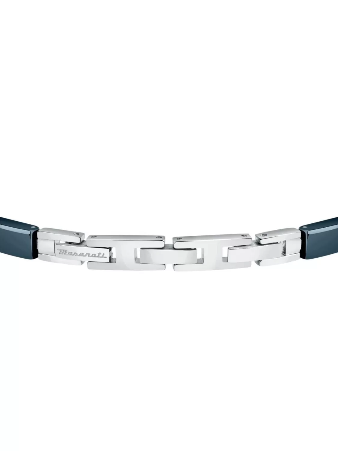 Maserati Herren-Armband Edelstahl Mit Keramik Blau | Herrenschmuck